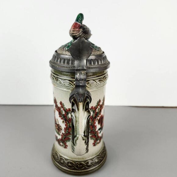 VTG GERZ West Germany Beer Stein - Hunting Motif - Picture 3 of 11